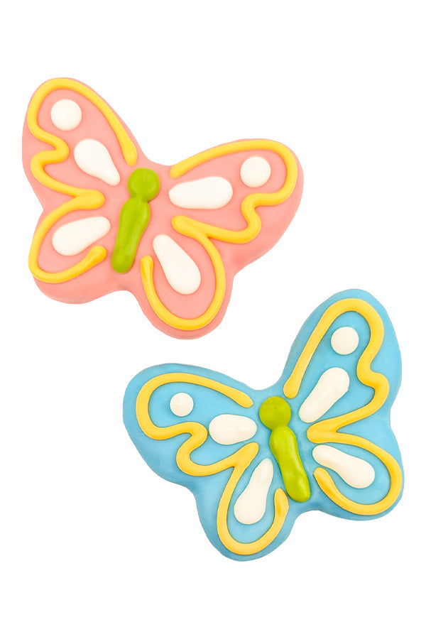 Bosco and Roxy's Spring Flutter the Butterfly Dog Cookies